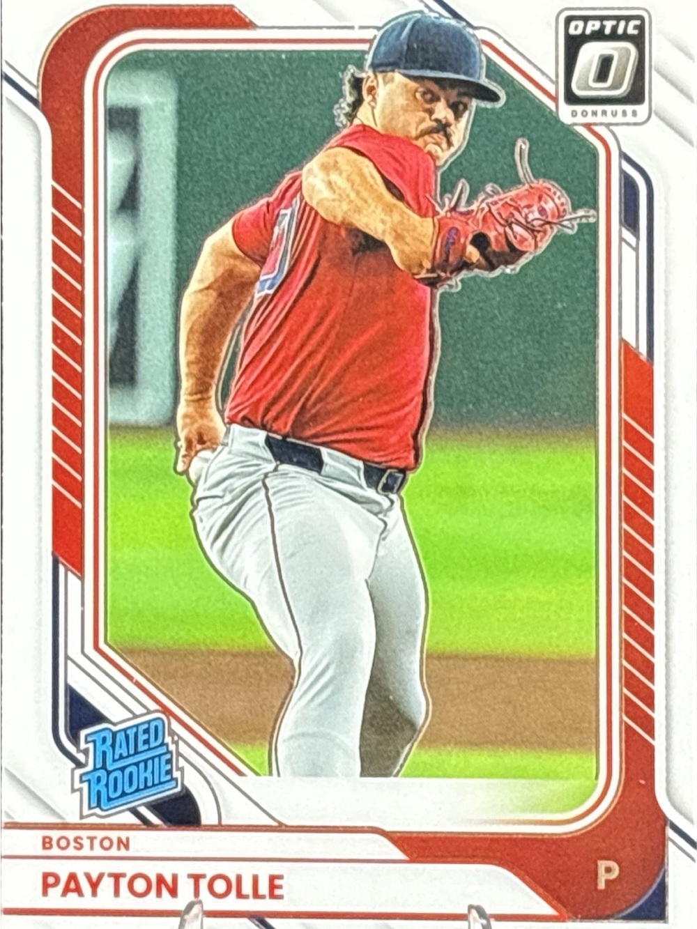 Panini Payton Tolle Rated Rookie Baseball Trading Card